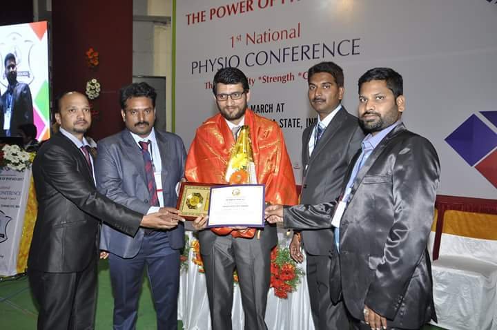 Got awards during hydrabad conference