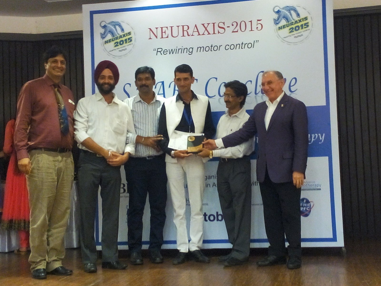 significant contribution award from Neuraxis-2015