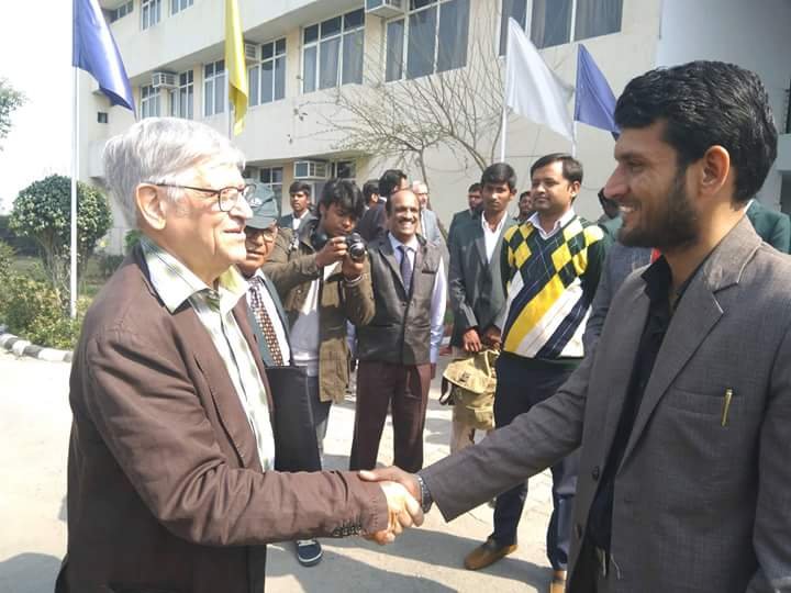 Nobel Prize Winner Prof. Arther Ridwaker